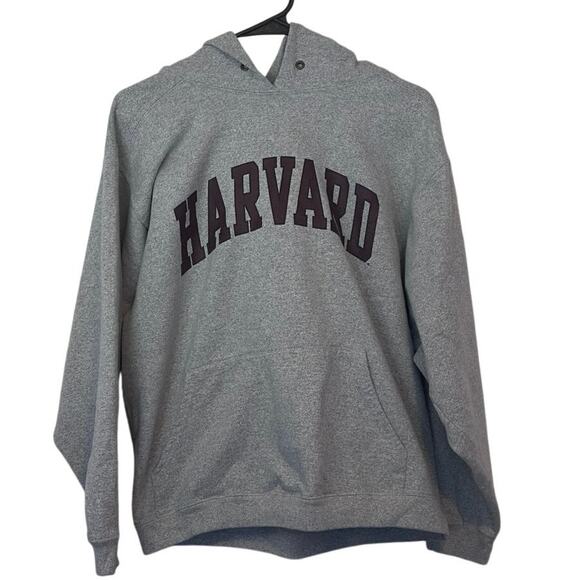 Vintage Harvard University The Cotton Exchange Pullover Hoodie Size M Collegiate - Picture 1 of 8